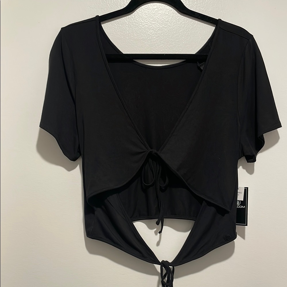 NWT Volcom reversible Had Me at Aloha top black size XL new never worn